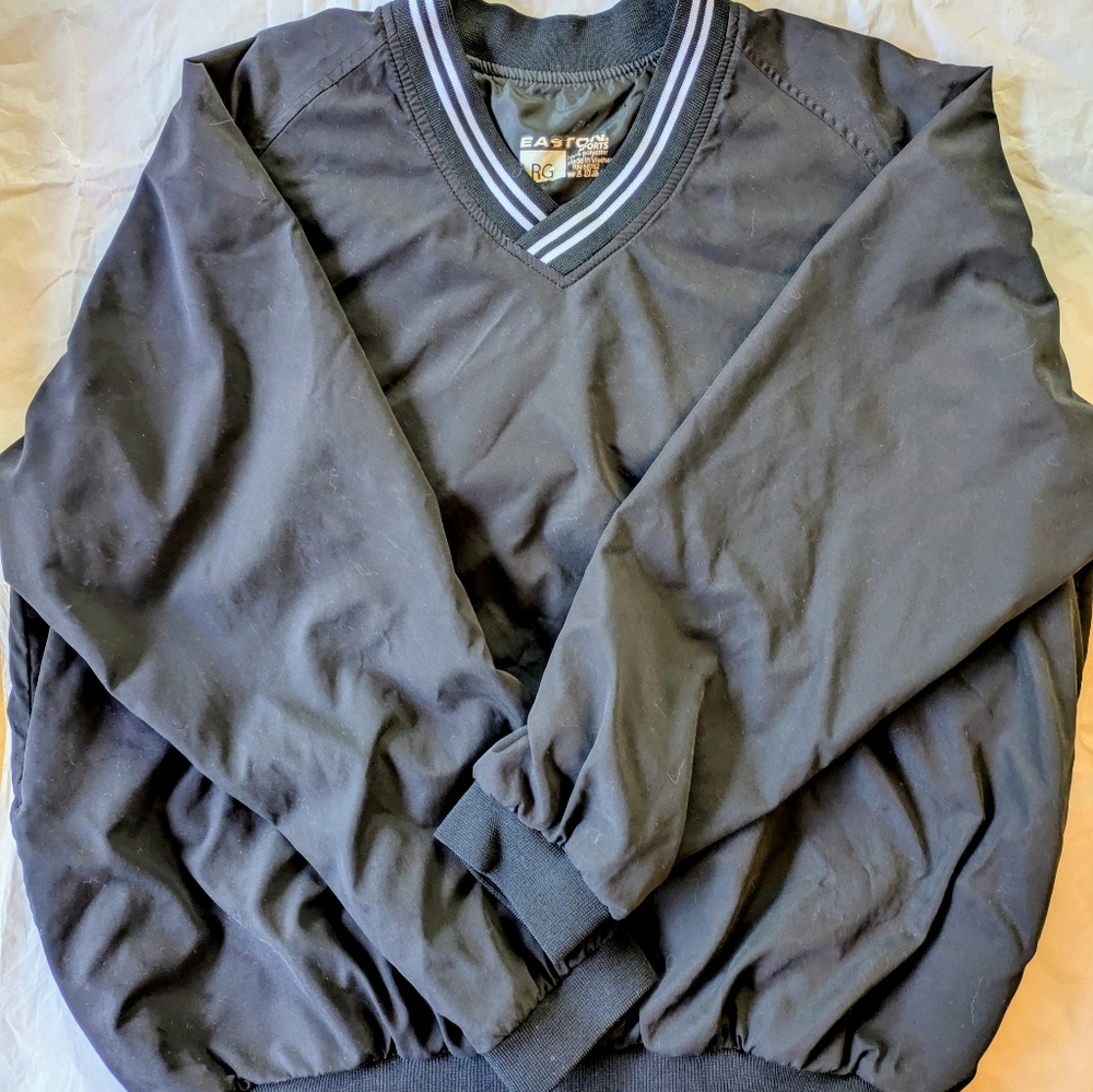 Easton Black V-Neck Pullover size Large